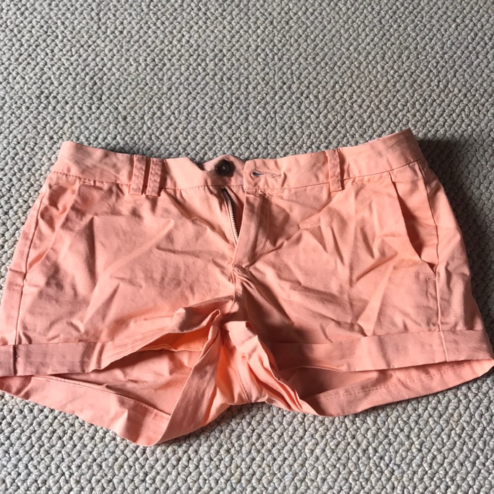 HM orange summer shorts